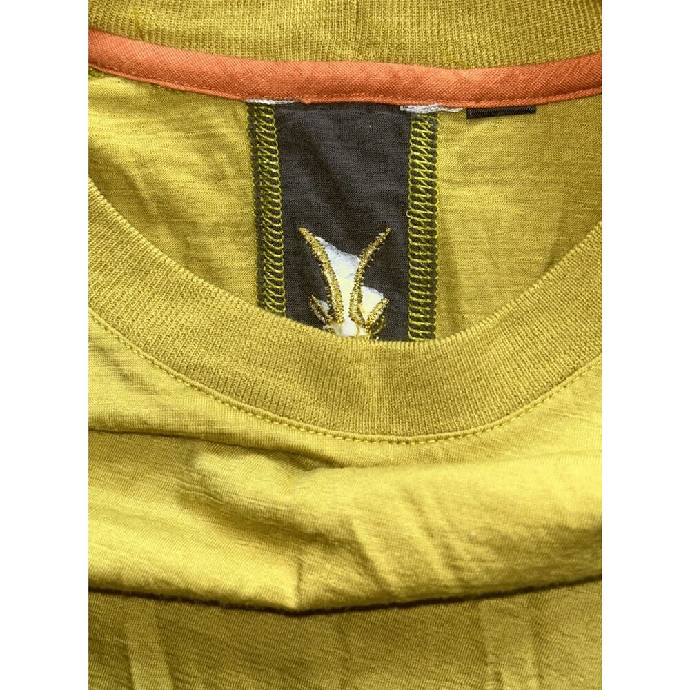 Arc'teryx Wool Base Layer Shirt Women's Large Long Sleeve Chartreuse Skiing - Picture 7 of 9